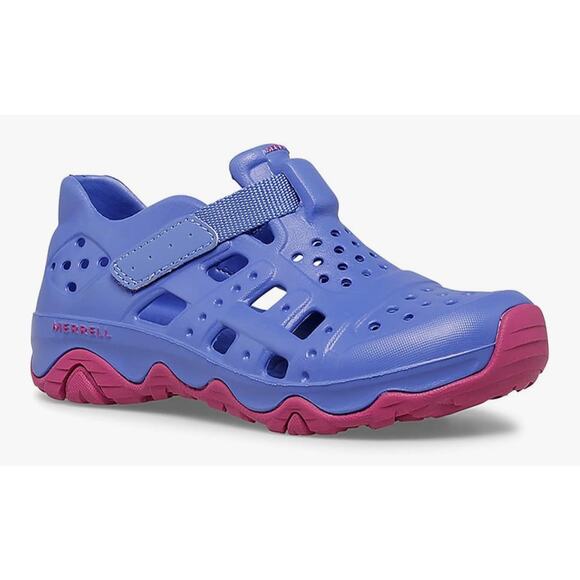 Merrell Unisex Child Hydro Canyon Sandal Berry Purple Blue Pink Water Shoes US 4 - Picture 10 of 10